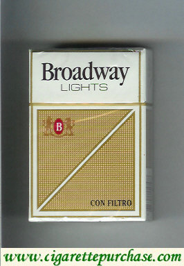 Broadway Con Filtro Lights cigarettes